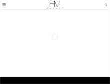 Tablet Screenshot of hairmodelsagency.com